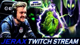 Jerax Having Fun On His Second Day Of Stream- Jerax TWITCH STREAM!| DOTA 2 MICRO