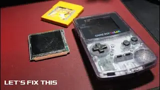 Gameboy color screen restoring