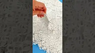 Ярусная мини юбка связанная крючком из белой пряжи #вязаниекрючком #юбкакрючком #вязанаяюбка