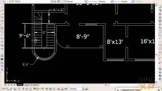 Work on Building Plan 2 in AutoCAD Urdu Tutorials wWw.xpacademy.com