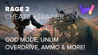 Rage 2 Trainer + 9 Cheats (God Mode, Unlim Overdrive, Ammo, & More!)