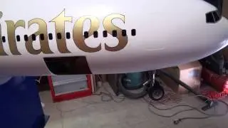 Boeing 777 RC setup