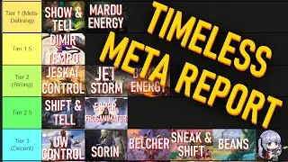 Updated Timeless Meta Tierlist - Bloomburrow and Post-MH3
