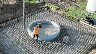 FP McCann's Ready Mix Concrete Used for Wind Turbine Base in Armagh