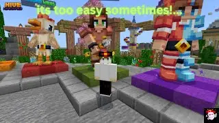 WINNING The HIVE SURVIVAL GAMES On MINECRAFT!...
