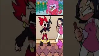 FNF: Cover – Nene vs Cassandra (Hard Mod/Corrupted Battle) Friday Night Funkin' | animated🎶#Shorts