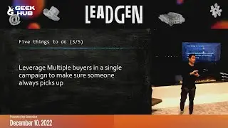 Back Up Buyer in Lead Campaigns