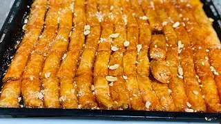 الباسطه السودانيه/البقلاوة بالفول السوداني/المطبخ السوداني