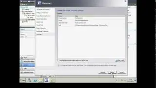Deploy a machine with System Center virtual Machine manager