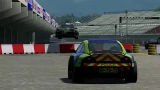 LFS TC City Driving Dramatic Crash