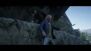 Hidden Cutscene if Arthur lets Benedict Allbright fall in the river