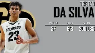 Tristan Da Silva | #𝟚𝟛 | Colorado Buffaloes Small Forward