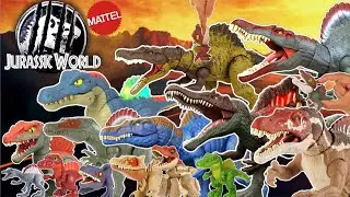 ALL SPINOSAURUS from JURASSIC WORLD by MATTEL | 2018 - 2024