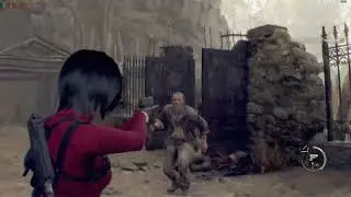RE4R Separate Ways текстурный батут.