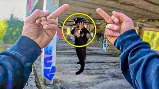 ELE FUGIU DO POLICIAL E SE DEU MAL NO FINAL ! (Parkour POV)