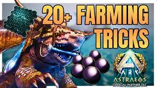 20+ Insane Farming Tips & Tricks To Get Endless Resources | Ark Survival Ascended