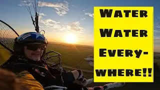 Top Four States With Most Lakes - Sunrise Flying Paramotor In Florida #paramotor