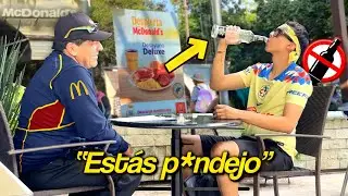 Tomando en Entrevista de Trabajo BROMA!