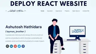 Deploying React Portfolio Website to Github Pages for Free