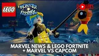 🔴 Marvel News & Lego Fortnite + Lets Play Marvel vs. Capcom #4