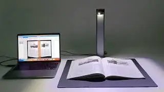 VIISAN DL24 Overhead Document Camera Scanner with Asymmetrical Lighting Technology