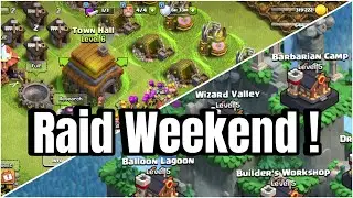 Our FIRST raid weekend as a RUSH TH6! (ep.4)