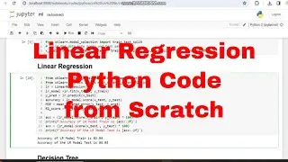 Crop Disease Detection with linear regression Python Code from Scratch  
