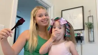 dying my five year olds hair!!
