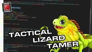Blending terrain colors! Tactical Lizard Tamer, Unity Game Dev Log [Part 86]