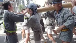 深川神明宮　例大祭　勇壮な水掛け祭　町内神輿渡御　2024/08/18  d9