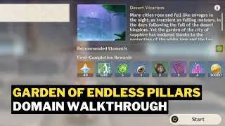 Garden of Endless Pillars Domain Walkthrough | Genshin Impact 3.1