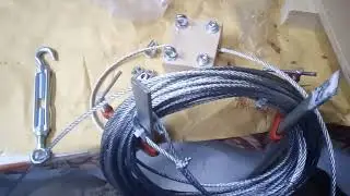 Описание 30 метрового зиплайн под установку на даче для детей