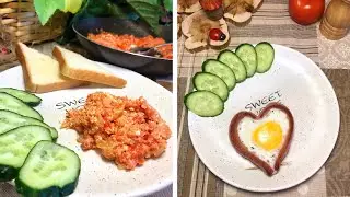 3 идеи ВКУСНОГО завтрака для ДОБРОГО УТРА! И не надо думать что приготовить! #завтрак #рецепты