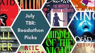 July TBR: Another Bookish Drummer Readathon! #readathon #booktube #tbrlist #smallbooktuber