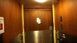 1969 Thrige-Titan-KONE hydraulic elevator (mod by KONE) @ Håndværkerhaven 49, Copenhagen, Denmark