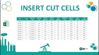Excel 6: Insert Cut Cells