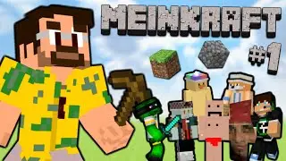 MINECRAFT #1 ft. Zerator, Antoine Daniel, Baghera, Mynthos, AngleDroit, Horty & Etoiles ! (SDL #63)