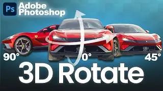 Photoshop’s New Tool Lets You Rotate Any Photo in 3D