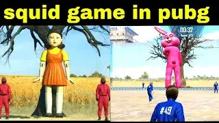 squid game in pubg ||react survival||