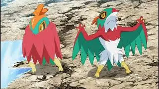 Pokemon XY Mirror World Ash's Hawlucha Is So Week