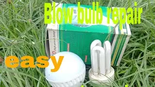 Blow bulb repair easy to make