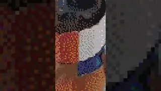 Naruto Dog Edit Meme Pixel Art in Minecraft