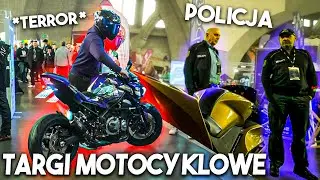 POLICJA NA TARGACH MOTOCYKLOWYCH WE WROCŁAWIU | TERROR | WROCŁAW MOTORCYCLE SHOW 2024 | Whiteout