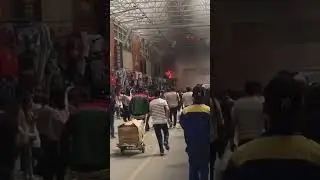 пожар на рынке садовод 