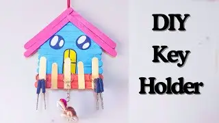 DIY Key Holder | How to Make Key Holder | Ice cream stick Key Holder | Ice cream stick Craft #diy