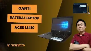 Mengganti Baterai ORIGINAL  Laptop Acer One 14 (L1410)