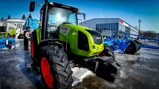 ТРАКТОР CLAAS ARION 430 | обзор трактора клаас | маленький трактор