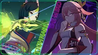 TIGHNARI AND YAE TANDEM VS MULTIPLE BATMANS | SPIRAL ABYSS FLOOR 12-2 | GENSHIN IMPACT