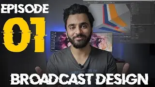 Cinema 4d Tutorials | Broadcast Design | Simple & Easy اردو / हिंदी