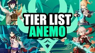 The Best Anemo Characters - Genshin Impact Tier List